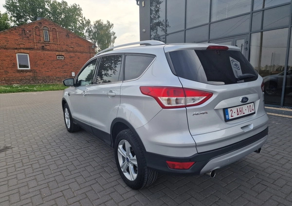 Ford Kuga cena 58056 przebieg: 182033, rok produkcji 2015 z Woźniki małe 704